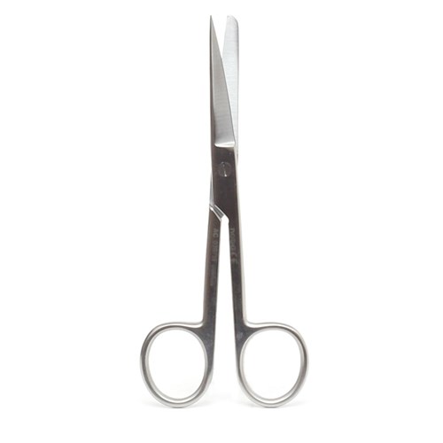 Scissors Surgical Blunt/Sharp Straight 13cm KLINI (Theatre)