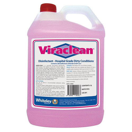 Viraclean Hospital Grade Disinfectant 5 litre
