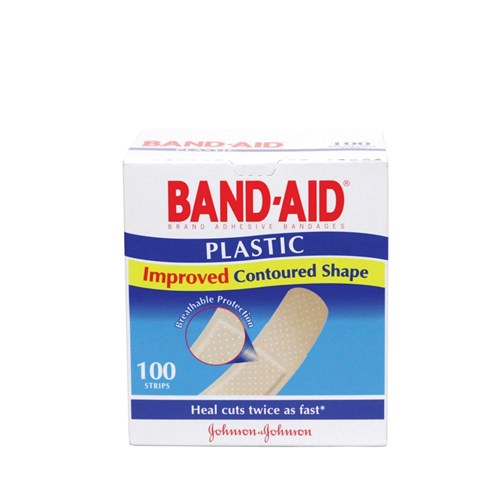 Bandaid Plastic Strips 100 17149-5 37206127