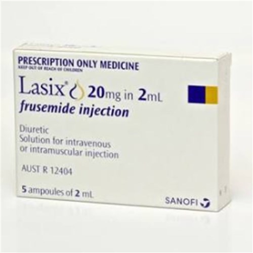 Lasix Amp 20mg 5 x 2ml SM