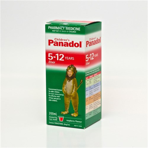 Panadol Elixir 200ml 5-12 Years SM