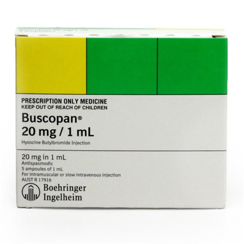 Buscopan Amp 20mg 5x1ml SM