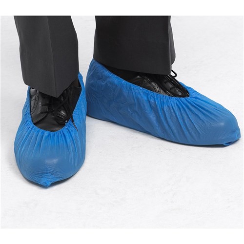 Overshoe Cover P/E Elastic Blue (waterproof) Ctn1000