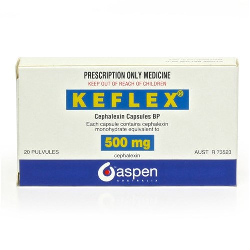 Keflex Capsule 500mg P20 SM