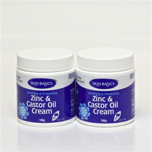 Zinc & Castor Oil Cream 100g Jar