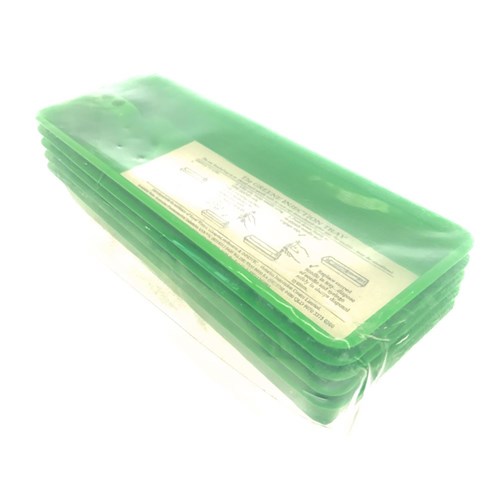 Injection Tray Plastic Green Autoclavable P5
