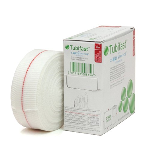 Tubifast Retention Bandage Red (3.5cm) 10mt