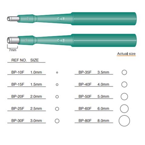 Kai Skin Biopsy Punch 8mm BP-80F