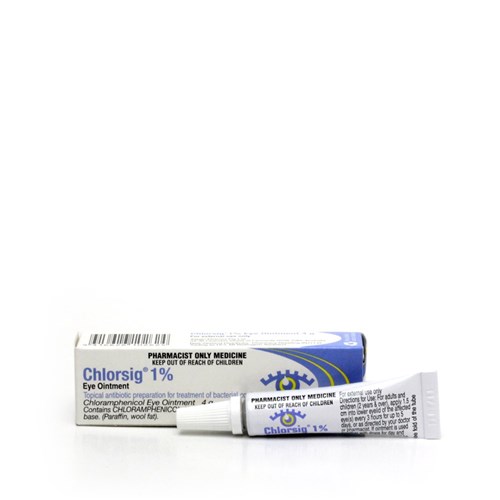 Chlorsig Eye Ointment 1% 4g SM