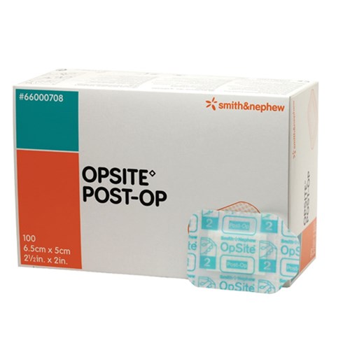 Opsite Post-Op Dressing Low-Adherent Pad 6.5 x 5cm