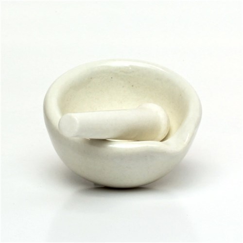 Mortar & Pestle Porcelain 10ml 60mm