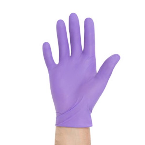 Halyard Purple Nitrile Examination Gloves Large