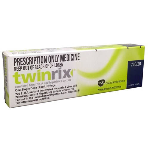 Vaccine Twinrix Adult Hepatitis A&B SM