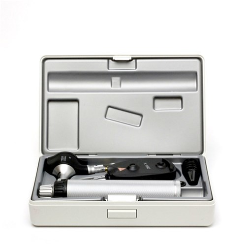 Heine K-180 Otoscope/Ophthalmoscope Set 2.5V in Hard Case