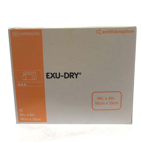 Exu Dry Wound Dressings 10 x 15cm B10