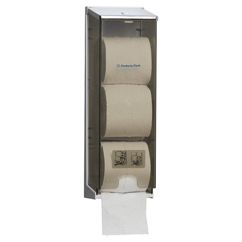 Dispenser 3 Roll Toilet Tissue Polycarbonate 4976