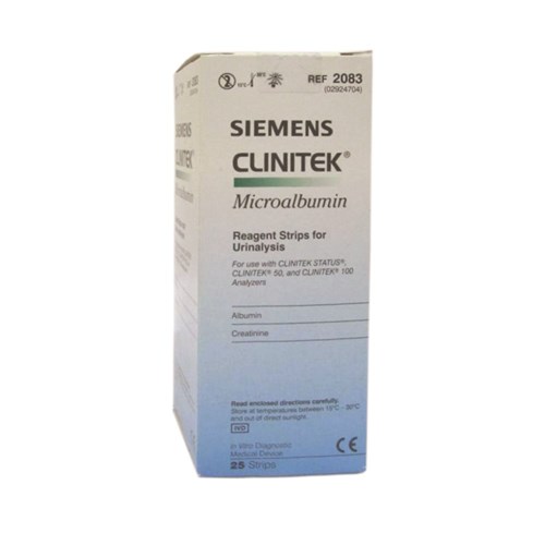 Clinitek Microalbumin Strips 25