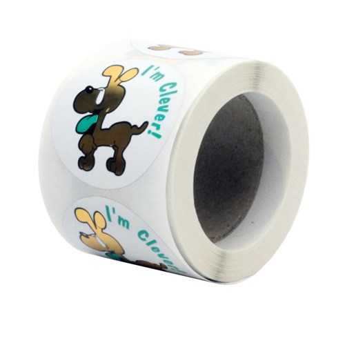 Childrens Label Puppy (I'M Clever)