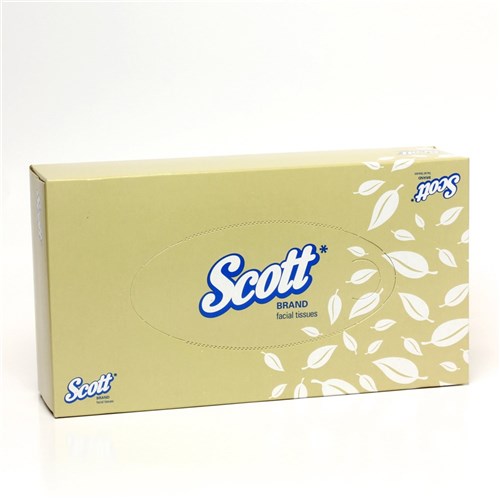 Scott 2 Ply Facial Tissue 100 4725