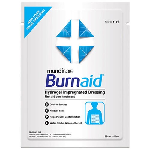 Burnaid Gel Dressing 55 x 40cm