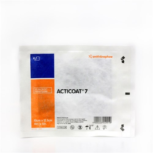 Acticoat 7 10 x 12.5cm Antimicrobial Barrier Dressing