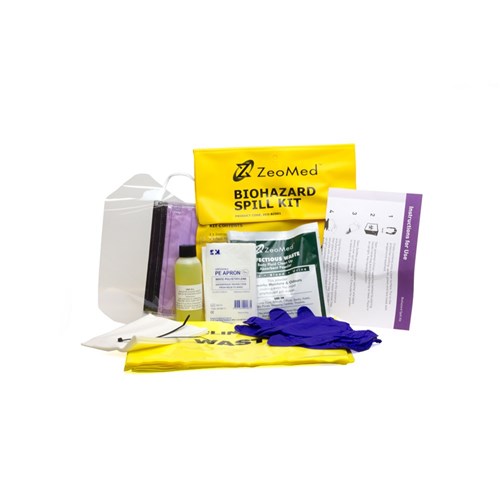 ZeoMed Biohazard Spill Kit