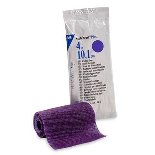 Scotchcast Plus Casting Tape 100mm x 3.6m Purple 82004U