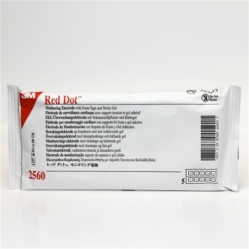 Red Dot Monitoring Electrode Standard Sticky Gel 2560