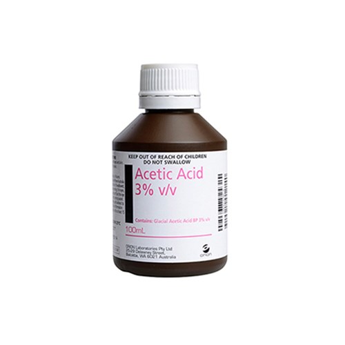 Acetic Acid 3% 100ml