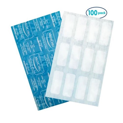 Medichill Ice Pads 13cm x 22cm (Bag of 100)