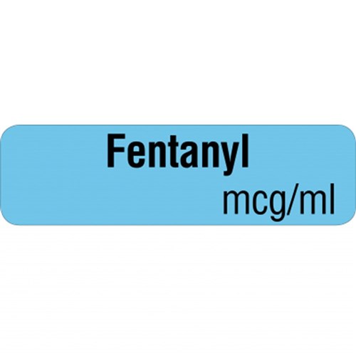 Drug I.D. Label (Fentanyl)