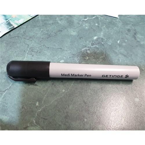 Medimarc Permanent Marker Black Autoclavable Ink (Thick)