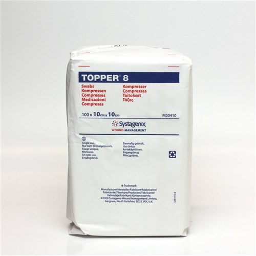 Topper 8 Non Woven Gauze Non Sterile 10 x 10cm M50410