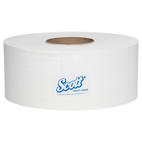 Scott Jumbo Roll Toilet Tissue 1 Ply 600mtrs 5748