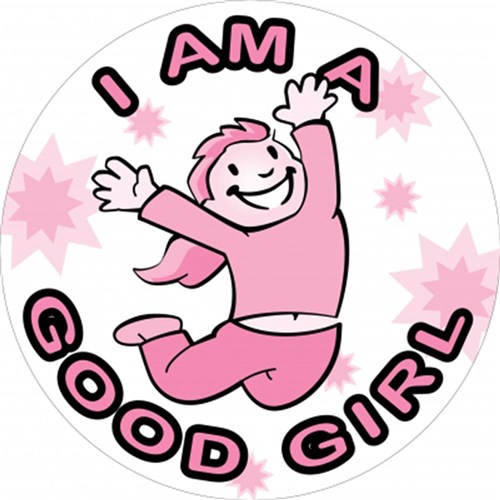 Childrens Label (I'M A Good Girl)
