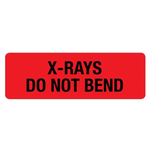 X-Ray Label (X-Rays Do Not Bend)