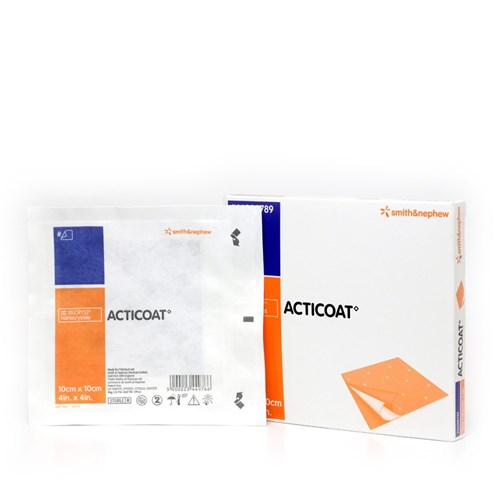 Acticoat 10 x 10cm Antimicrobial Barrier Dressing B5