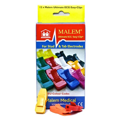 ECG Clips Universal Malem Alligator P12