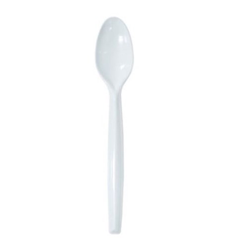 Teaspoons Plastic White B1000