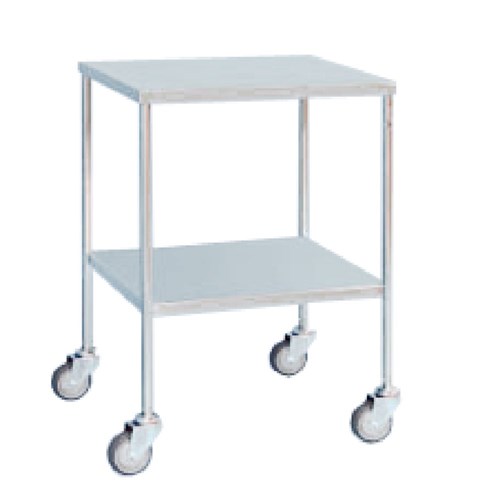 Trolley Instrument 2 Shelf Vost S/Steel 50 x 50 x 90cm