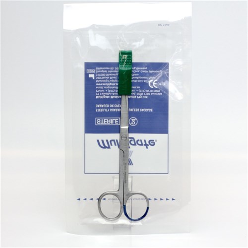 Scissors Dressing Sharp/Blunt Straight 12.5cm Multigate Sterile Disposable