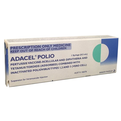 Vaccine Adacel Polio IPV SM