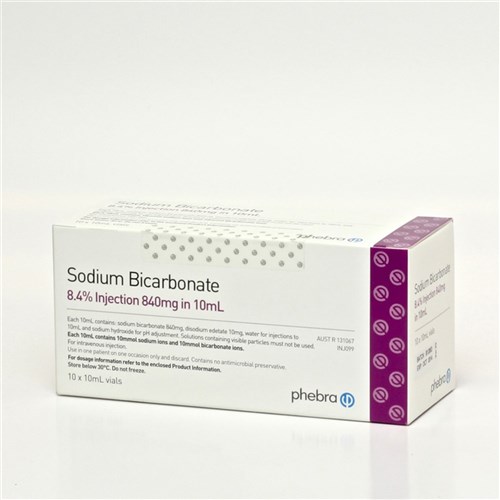 Sodium Bicarbonate 8.4% 10 x 10ml