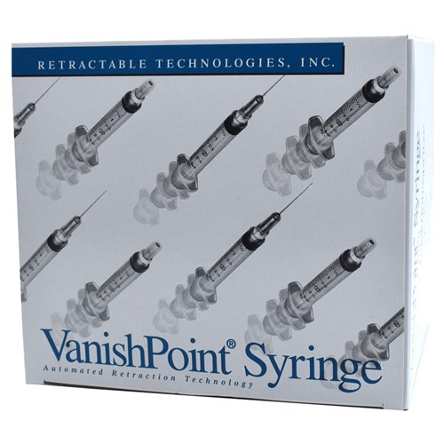 Vanish Point Syringe TB 1ml 25G x 16mm