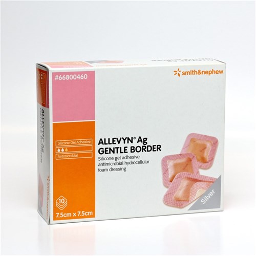 Allevyn Ag Gentle Border 7.5 x 7.5cm B10