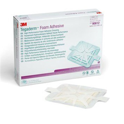 Tegaderm Foam Adhesive Dressing 14.3 x 14.3cm Square B10 90612