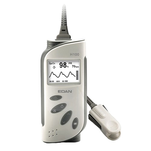 Edan Handheld Pulse Oximeter H100B   Adult SpO2 Sensor Probe