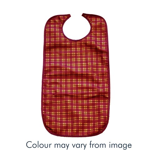 Clothing Protector Felt Maroon Plaid 90 x 45cm