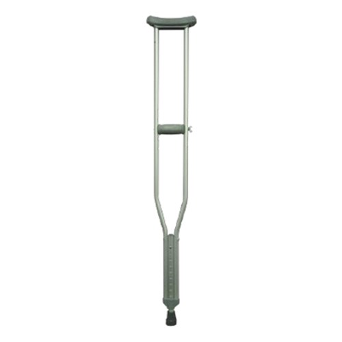 Crutches Aluminium U/Arm Med Adult Adjust 154-175cm