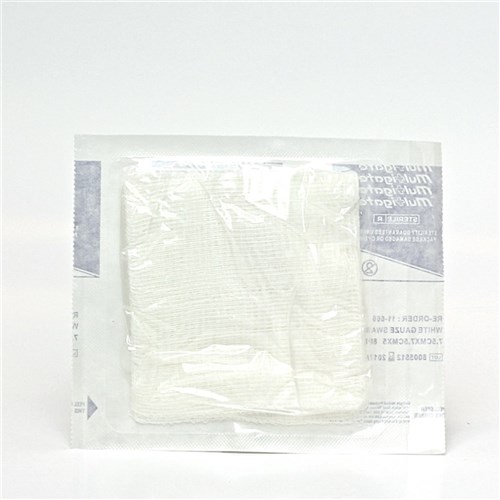 Multigate Gauze Swabs Sterile 7.5 x 7.5cm (5's)